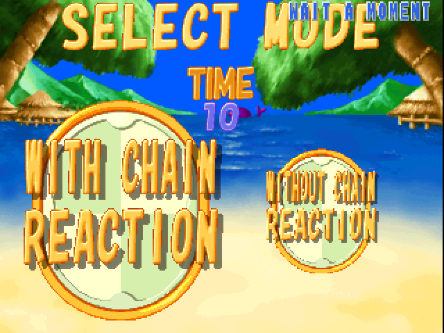 Super Puzzle Bobble Arcade Screenshot: Some more game options.