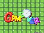 Super Puzzle Bobble for Arcade - Game over.