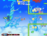 Sexy Parodius for Arcade - Don't crash into walls in this section...