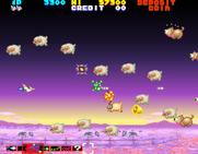Sexy Parodius for Arcade - Game start.