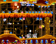 Sexy Parodius for Arcade - There are multiple paths you can follow...