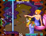 Sexy Parodius for Arcade - My opponent has transformed into a woman again...