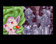 Sexy Parodius for Arcade - Turned to stone! This mission was a failure...