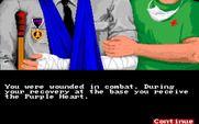 Gunship for Amiga - I was seriously wounded.