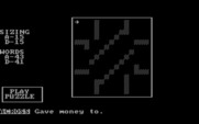 Crossword Magic for IBM PC/Compatibles - Starting an empty crossword puzzle.