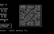 Crossword Magic for IBM PC/Compatibles - Editing an existing puzzle.