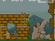 M.I.A.: Missing in Action for Arcade - Be careful when you run out of higher platforms...