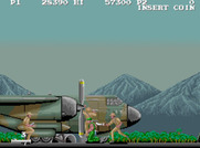 M.I.A.: Missing in Action for Arcade - Don't get hit by plane propellers, or enemies with knives!
