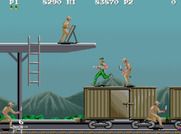 M.I.A.: Missing in Action for Arcade - Running on top of a moving train...