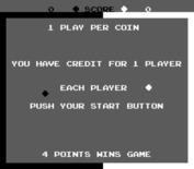 Dominos for Arcade - Ready to begin? Push the start button!