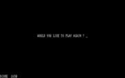 Missle Strike for IBM PC/Compatibles - Game over; play again?