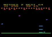 Avalanche for Atari 8-bit - Oops, I missed a rock!