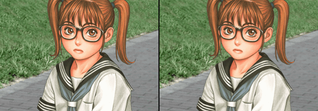 Taisen Hot Gimmick 4 Ever Arcade Screenshot: Game attract mode.