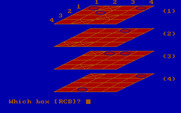 3D Tic-Tac-Toe for IBM PC/Compatibles - Where to place an X?