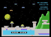 Spectron for ColecoVision - Game over.