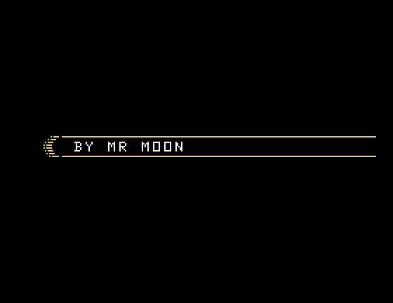 Moonbeam Express TI-99/4A Screenshot: Game credits.