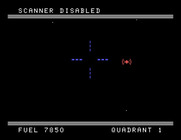 Moonbeam Express for TI-99/4A - I'm hit! Scanner disabled...