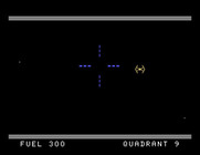 Moonbeam Express for TI-99/4A - An enemy appears in this quadrant...