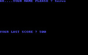 Zap'em for IBM PC/Compatibles - But before we begin, what is your name?