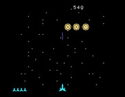 Astromania for TI-99/4A - Each round of invaders is quicker!