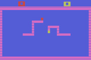 Surround for Atari 2600 - Game start.