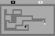 Surround for Atari 2600 - The board slowly fills up with walls...