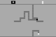 Surround for Atari 2600 - Player one crashes!