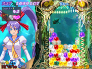 Puzzle! Mushihimetama for Arcade - The rounds get more difficult as you progress through the game...