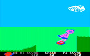 BC's Quest for Tires for IBM PC/Compatibles - Oops, I didn't get enough speed to jump the gap...