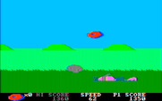 BC's Quest for Tires for IBM PC/Compatibles - Crash! I got hit by a boulder from the volcano.