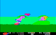 BC's Quest for Tires for IBM PC/Compatibles - Success! Level completed.