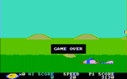 BC's Quest for Tires for IBM PC/Compatibles - Game over.