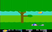 BC's Quest for Tires for IBM PC/Compatibles - Crash! I didn't duck under this branch in time...