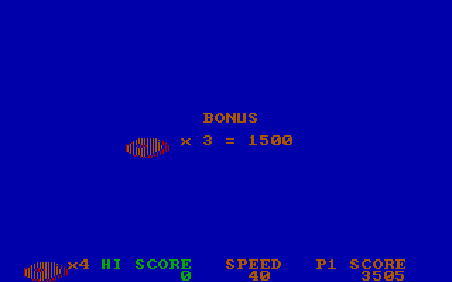 BC's Quest for Tires IBM PC/Compatibles Screenshot: I earned some bonus points...