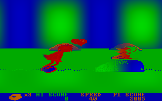 BC's Quest for Tires IBM PC/Compatibles Screenshot: Level complete!