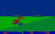 BC's Quest for Tires for IBM PC/Compatibles - Jump over boulders in this uphill section.
