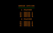 BC's Quest for Tires for IBM PC/Compatibles - Select a game option.