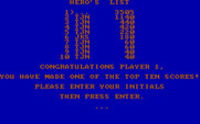 BC's Quest for Tires for IBM PC/Compatibles - The high score screen.