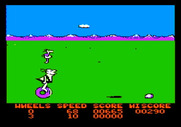 BC's Quest for Tires for Apple II - This bird can help me cross the volcano...