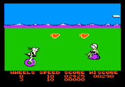 BC's Quest for Tires for Apple II - Level complete!