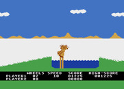 BC's Quest for Tires for Atari 8-bit - I failed to jump the gap!