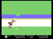 BC's Quest for Tires for ColecoVision - Jump over the logs...