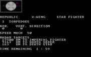 XWing Fighter for IBM PC/Compatibles - Death star, at close distance!