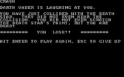 XWing Fighter for IBM PC/Compatibles - Game over.