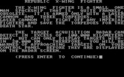 XWing Fighter for IBM PC/Compatibles - About the X-Wing fighter...