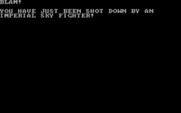 XWing Fighter for IBM PC/Compatibles - Blam! I've been shot down.