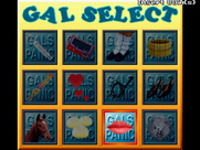 Gals Panic S: Extra Edition for Arcade - Gal select.
