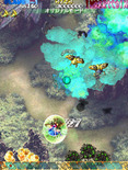 Mushihimesama for Arcade - There are many large explosions throughout the game...