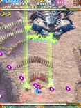 Mushihimesama for Arcade - More powerful weapons can be acquired as the game progresses...