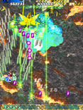 Mushihimesama for Arcade - There is often a lot to attack making the screen cluttered!